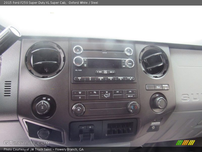 Oxford White / Steel 2015 Ford F250 Super Duty XL Super Cab
