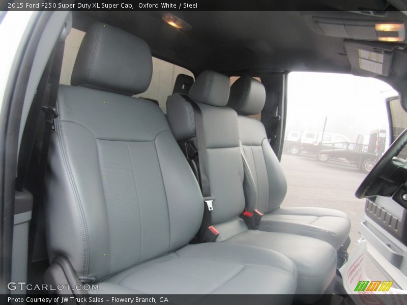 Oxford White / Steel 2015 Ford F250 Super Duty XL Super Cab