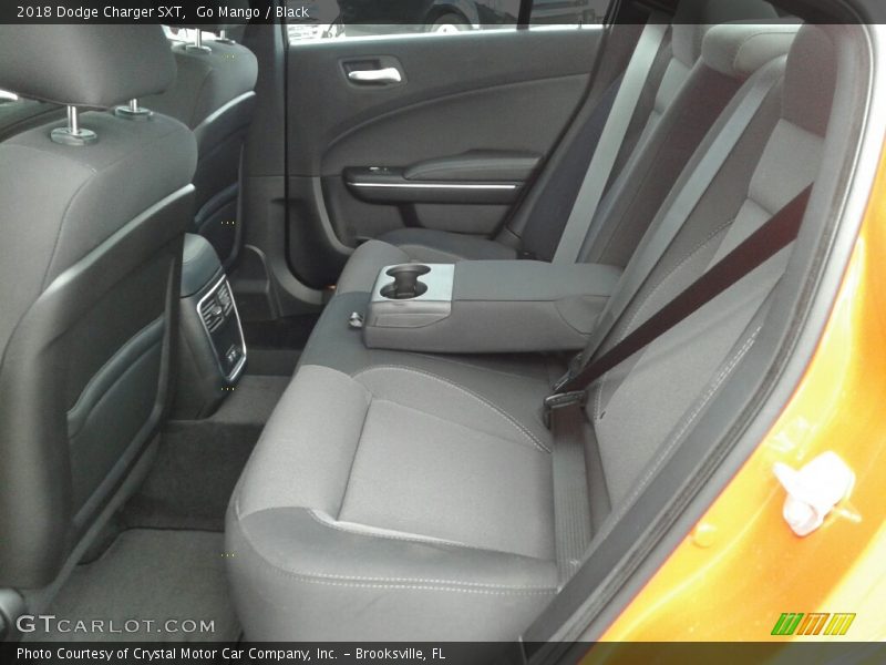 Go Mango / Black 2018 Dodge Charger SXT