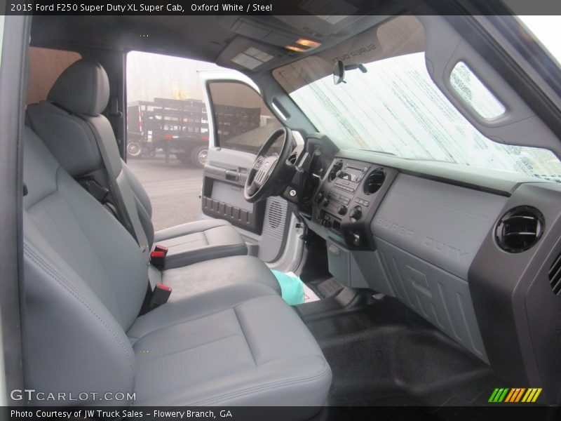 Oxford White / Steel 2015 Ford F250 Super Duty XL Super Cab