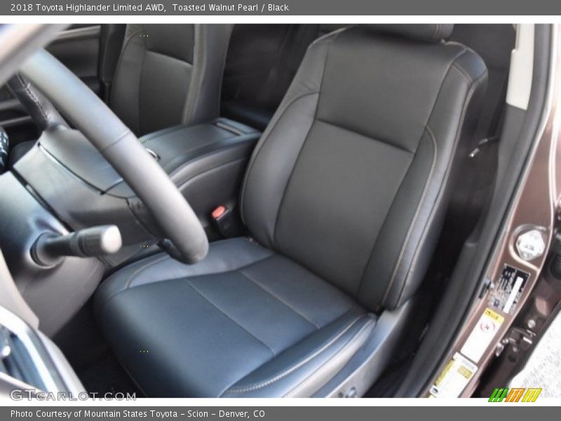 Toasted Walnut Pearl / Black 2018 Toyota Highlander Limited AWD