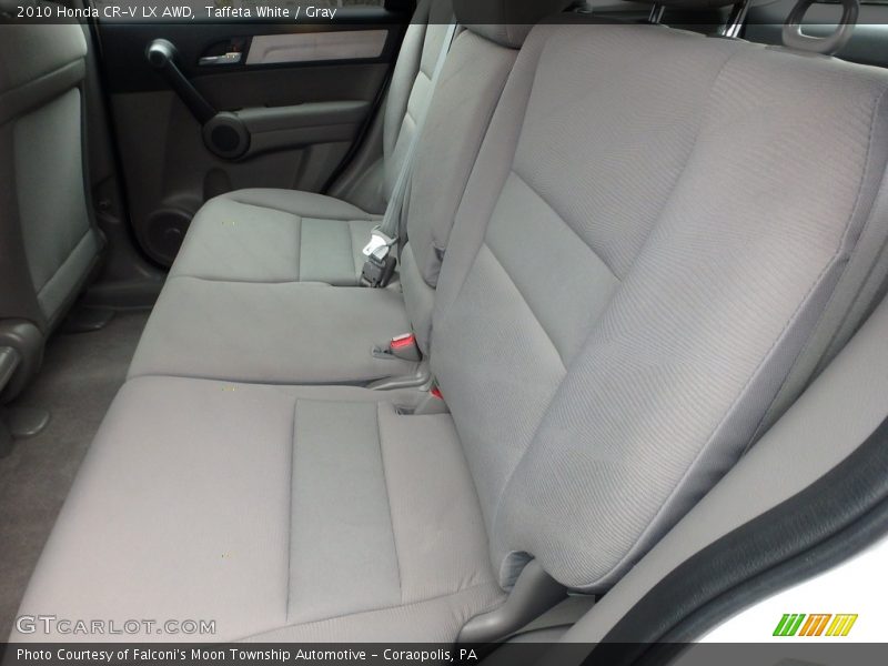 Taffeta White / Gray 2010 Honda CR-V LX AWD