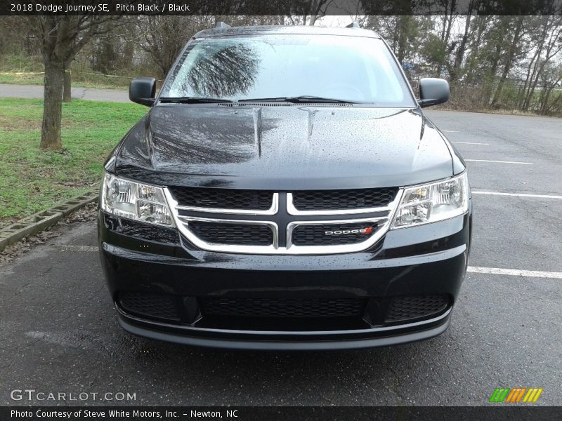 Pitch Black / Black 2018 Dodge Journey SE