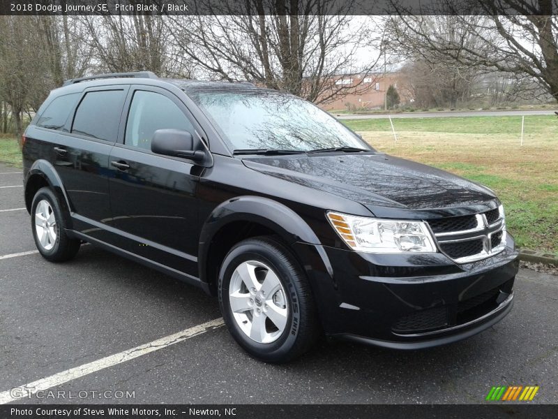 Pitch Black / Black 2018 Dodge Journey SE