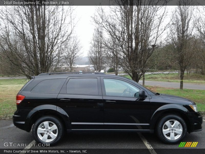 Pitch Black / Black 2018 Dodge Journey SE