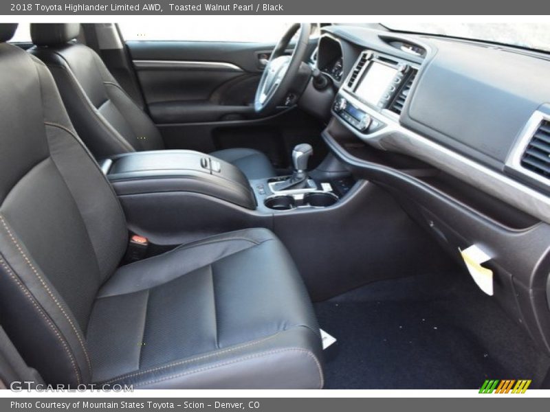 Toasted Walnut Pearl / Black 2018 Toyota Highlander Limited AWD