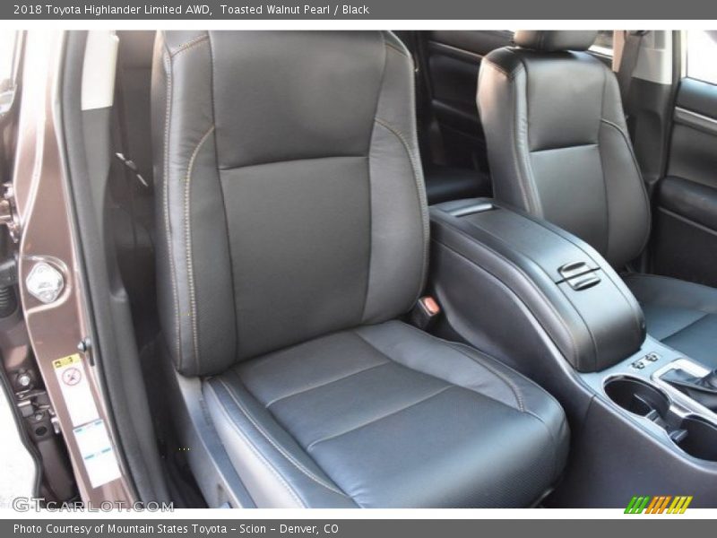 Toasted Walnut Pearl / Black 2018 Toyota Highlander Limited AWD