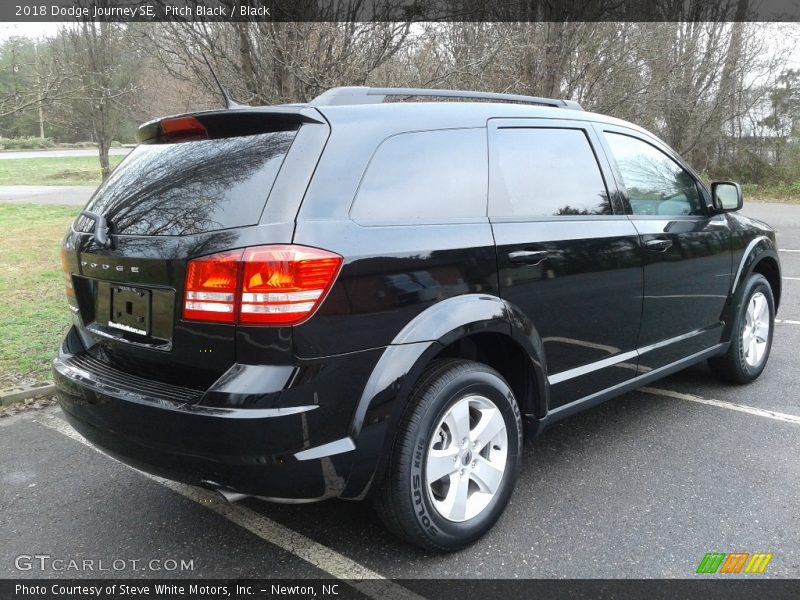 Pitch Black / Black 2018 Dodge Journey SE