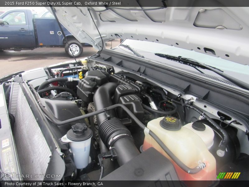 Oxford White / Steel 2015 Ford F250 Super Duty XL Super Cab
