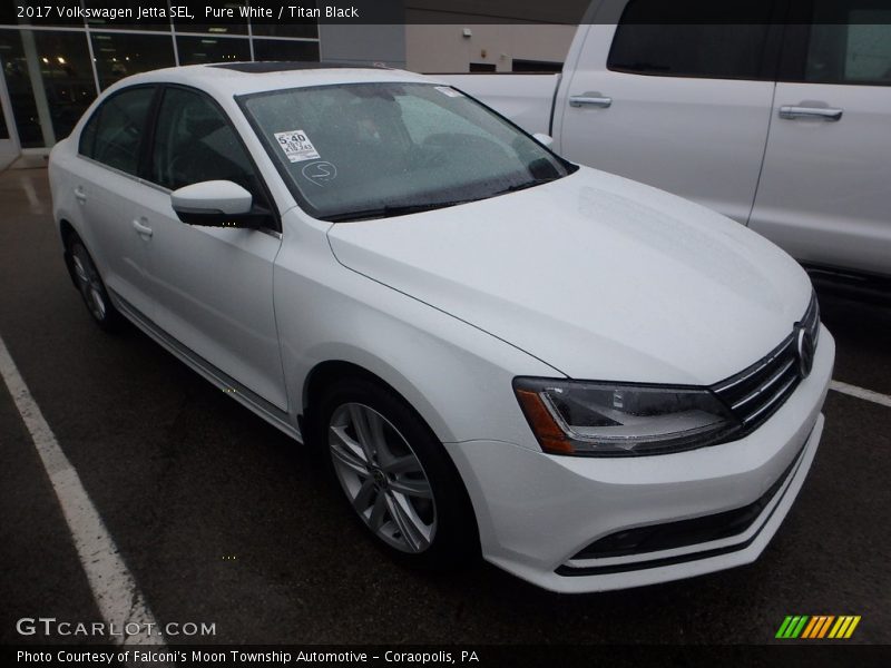 Front 3/4 View of 2017 Jetta SEL