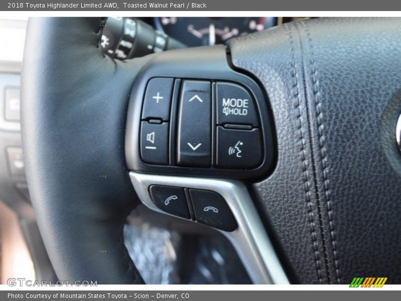 Toasted Walnut Pearl / Black 2018 Toyota Highlander Limited AWD