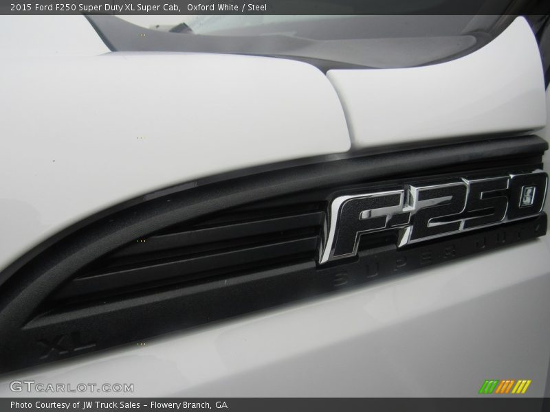 Oxford White / Steel 2015 Ford F250 Super Duty XL Super Cab