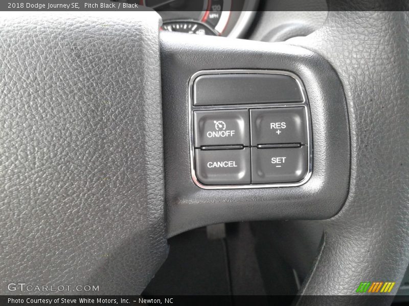 Pitch Black / Black 2018 Dodge Journey SE