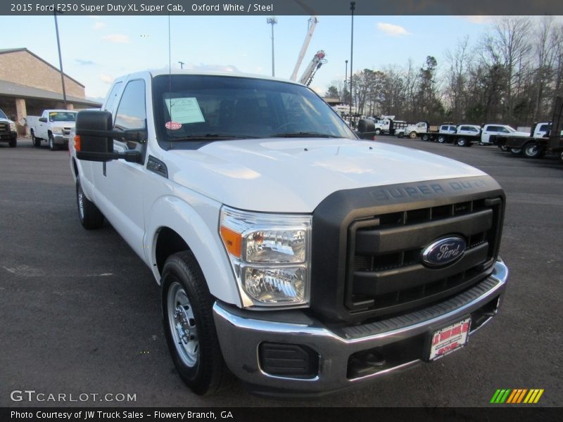 Oxford White / Steel 2015 Ford F250 Super Duty XL Super Cab