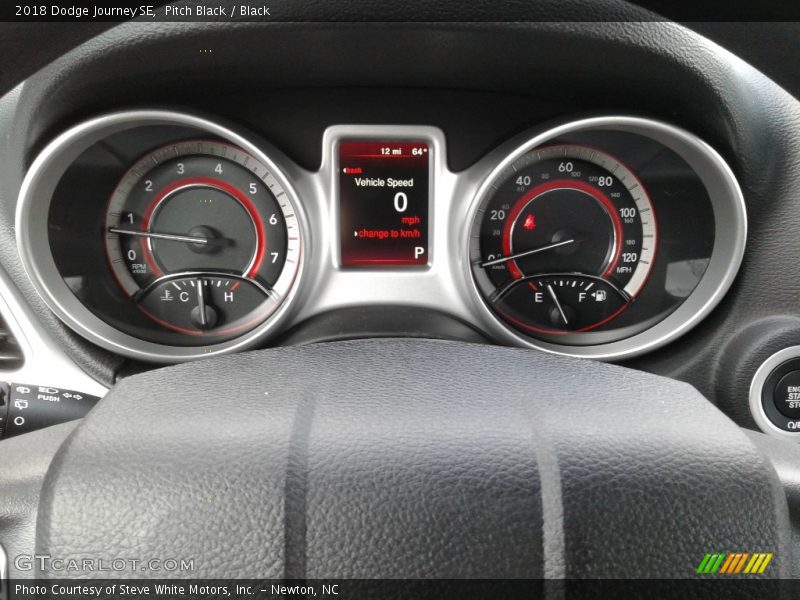 Pitch Black / Black 2018 Dodge Journey SE
