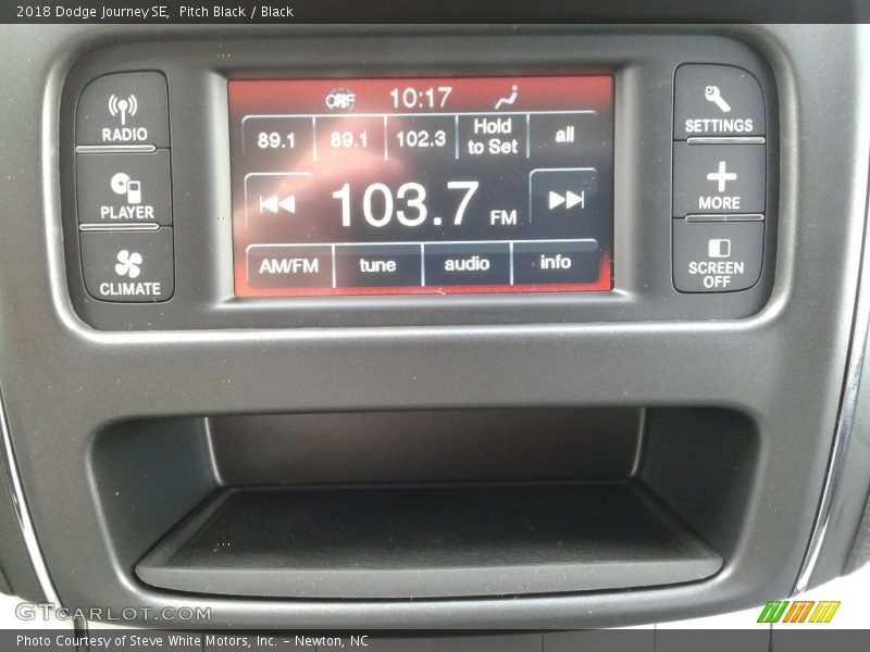 Pitch Black / Black 2018 Dodge Journey SE