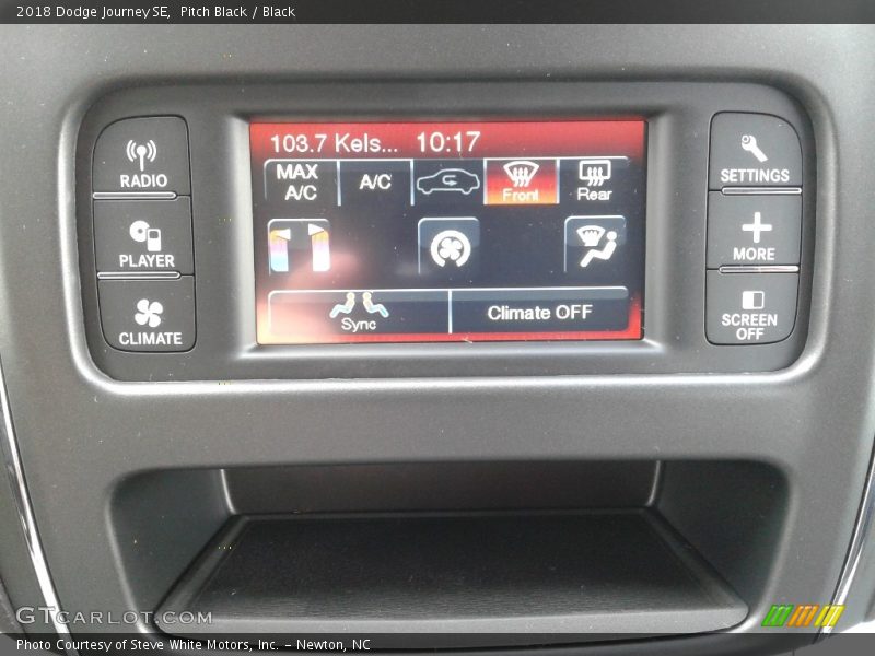 Pitch Black / Black 2018 Dodge Journey SE