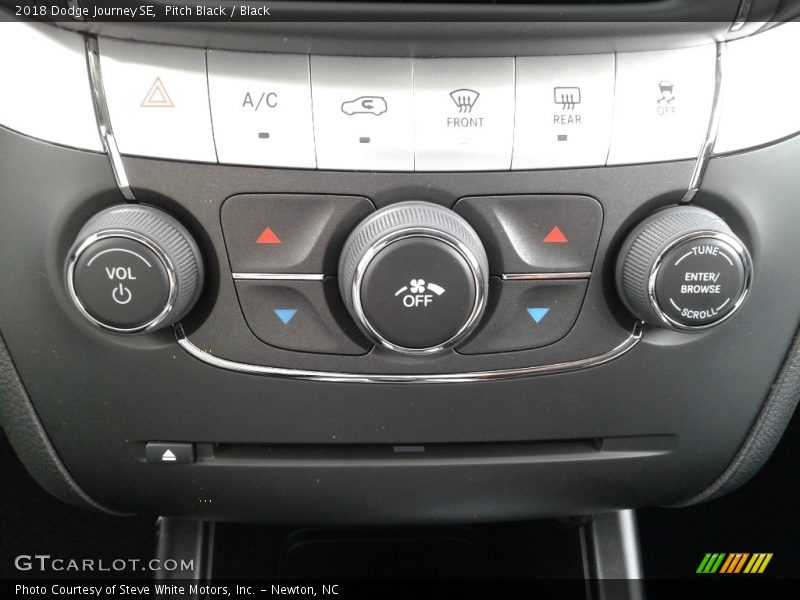 Pitch Black / Black 2018 Dodge Journey SE