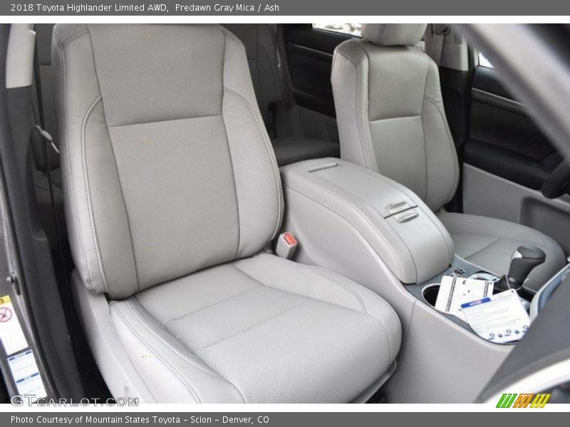 Predawn Gray Mica / Ash 2018 Toyota Highlander Limited AWD