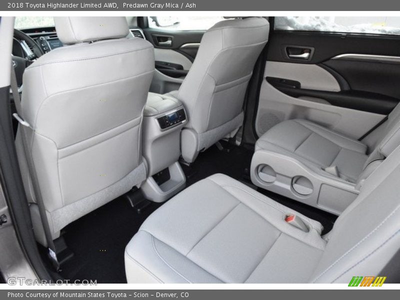 Predawn Gray Mica / Ash 2018 Toyota Highlander Limited AWD