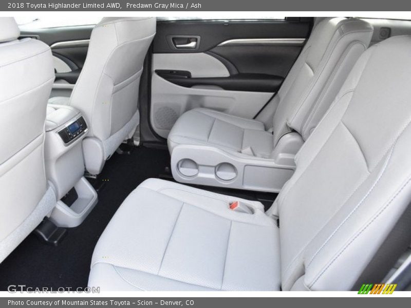 Predawn Gray Mica / Ash 2018 Toyota Highlander Limited AWD