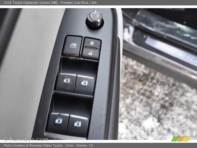 Predawn Gray Mica / Ash 2018 Toyota Highlander Limited AWD