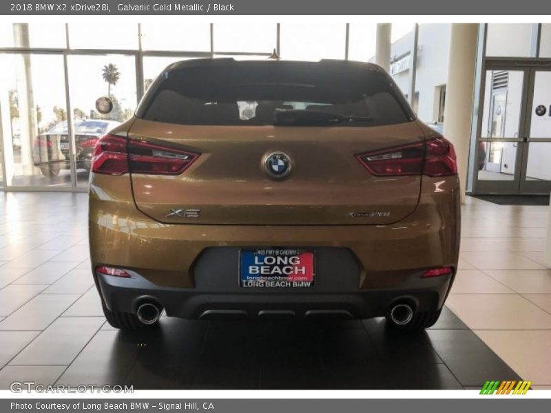 Galvanic Gold Metallic / Black 2018 BMW X2 xDrive28i