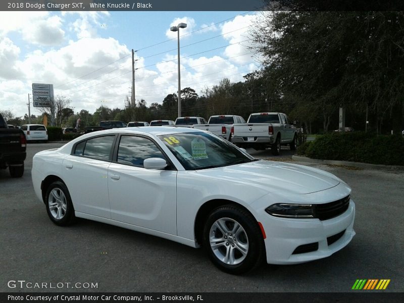 White Knuckle / Black 2018 Dodge Charger SXT