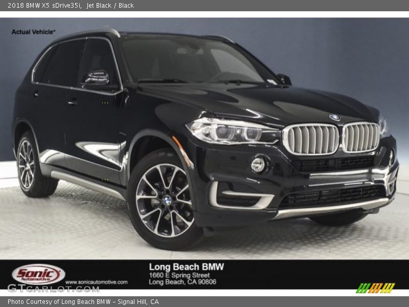 Jet Black / Black 2018 BMW X5 sDrive35i