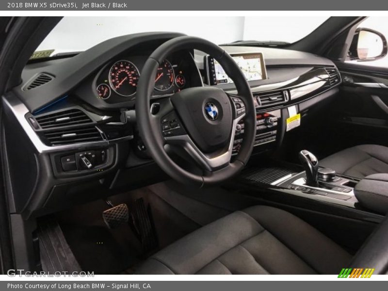 Jet Black / Black 2018 BMW X5 sDrive35i