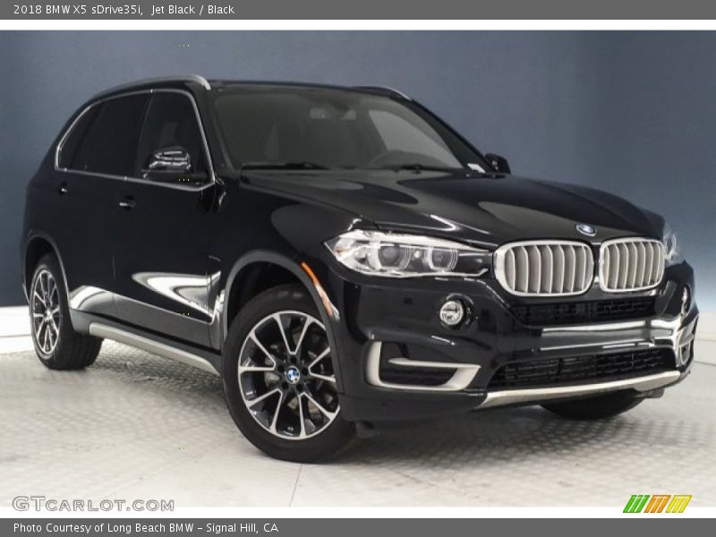 Jet Black / Black 2018 BMW X5 sDrive35i
