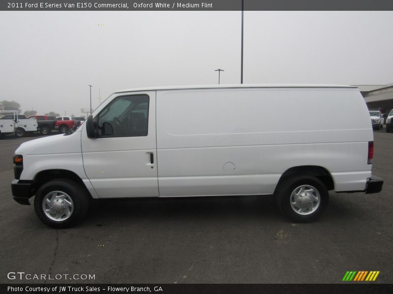 Oxford White / Medium Flint 2011 Ford E Series Van E150 Commercial