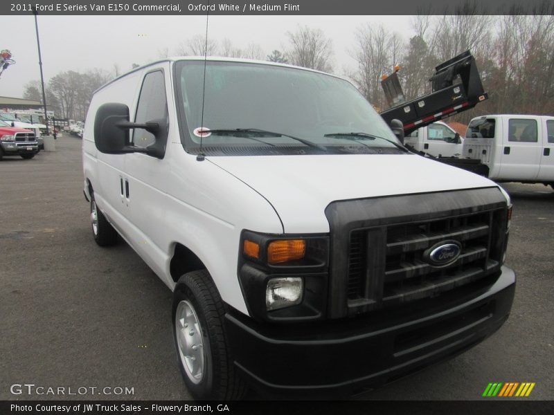 Oxford White / Medium Flint 2011 Ford E Series Van E150 Commercial