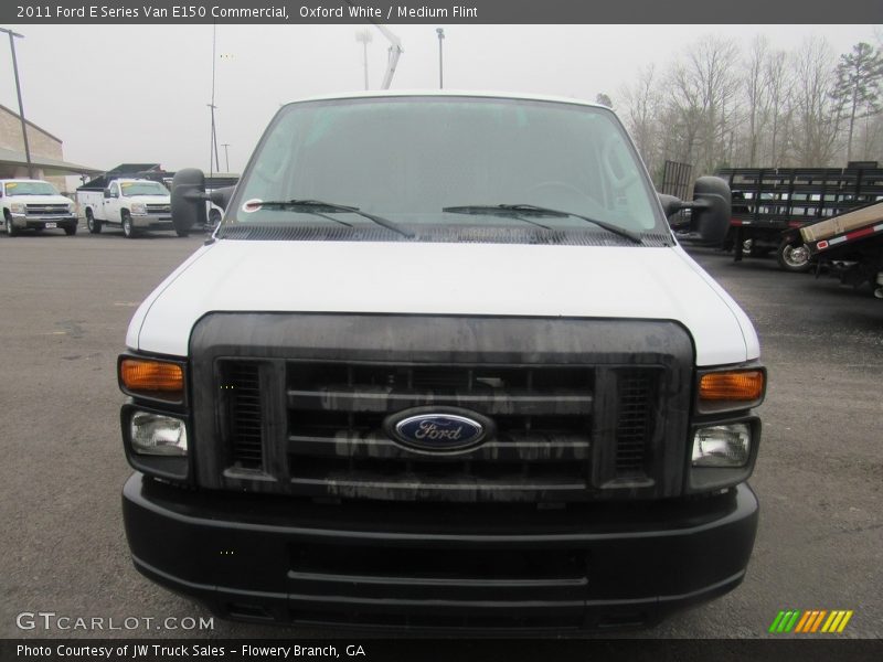 Oxford White / Medium Flint 2011 Ford E Series Van E150 Commercial