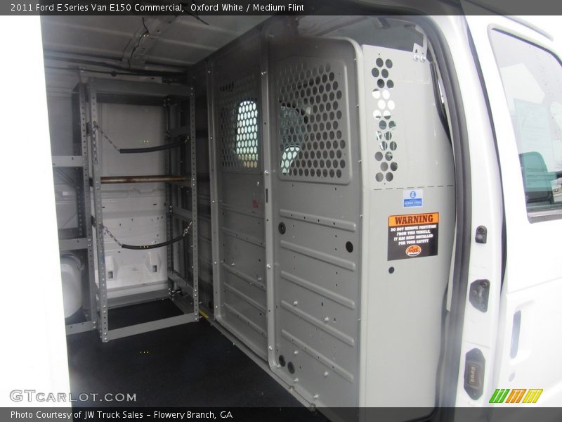 Oxford White / Medium Flint 2011 Ford E Series Van E150 Commercial
