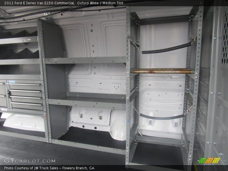 Oxford White / Medium Flint 2011 Ford E Series Van E150 Commercial