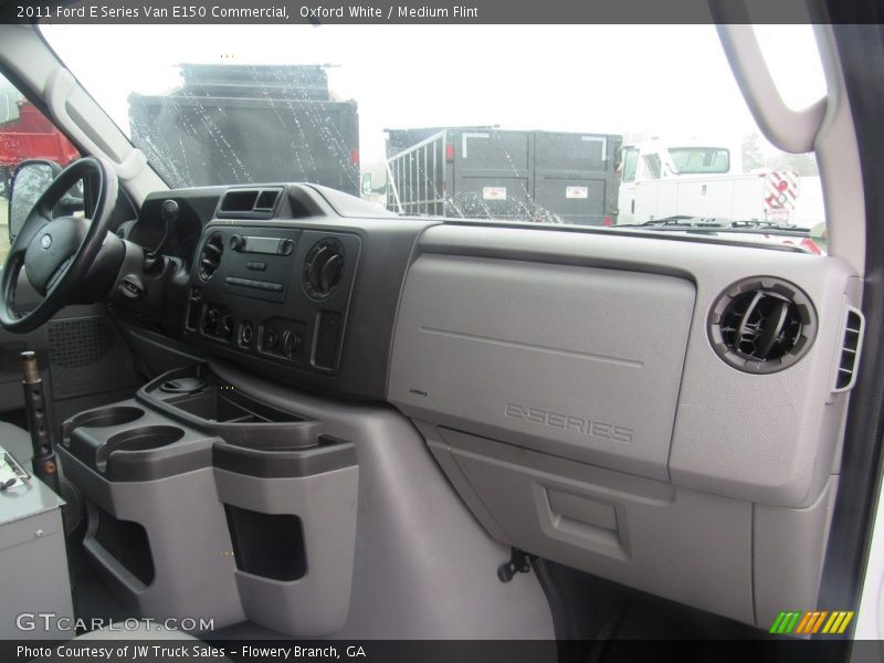 Oxford White / Medium Flint 2011 Ford E Series Van E150 Commercial