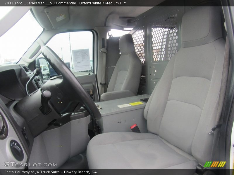 Oxford White / Medium Flint 2011 Ford E Series Van E150 Commercial