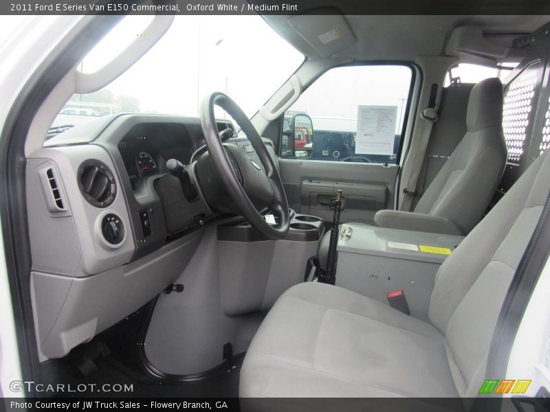 Oxford White / Medium Flint 2011 Ford E Series Van E150 Commercial
