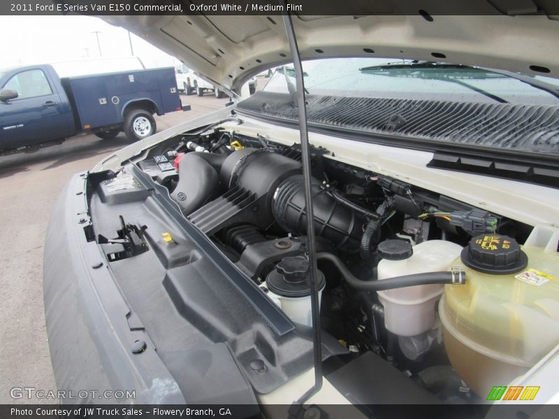 Oxford White / Medium Flint 2011 Ford E Series Van E150 Commercial