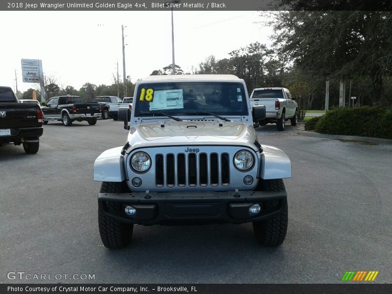 Billet Silver Metallic / Black 2018 Jeep Wrangler Unlimited Golden Eagle 4x4