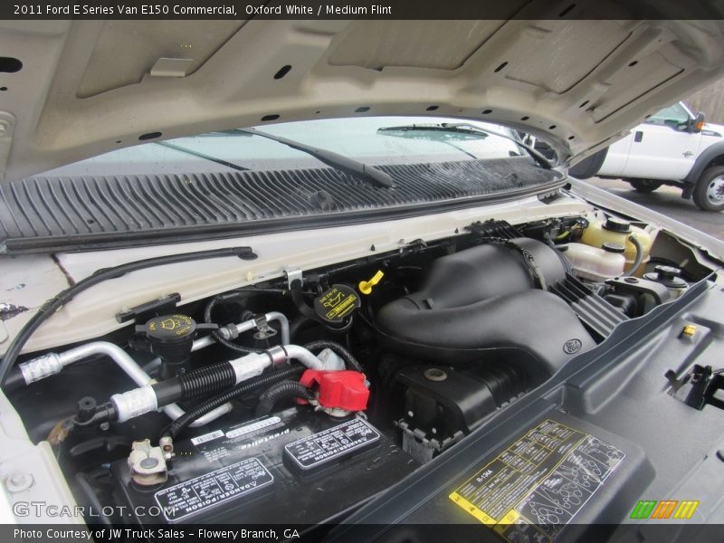Oxford White / Medium Flint 2011 Ford E Series Van E150 Commercial