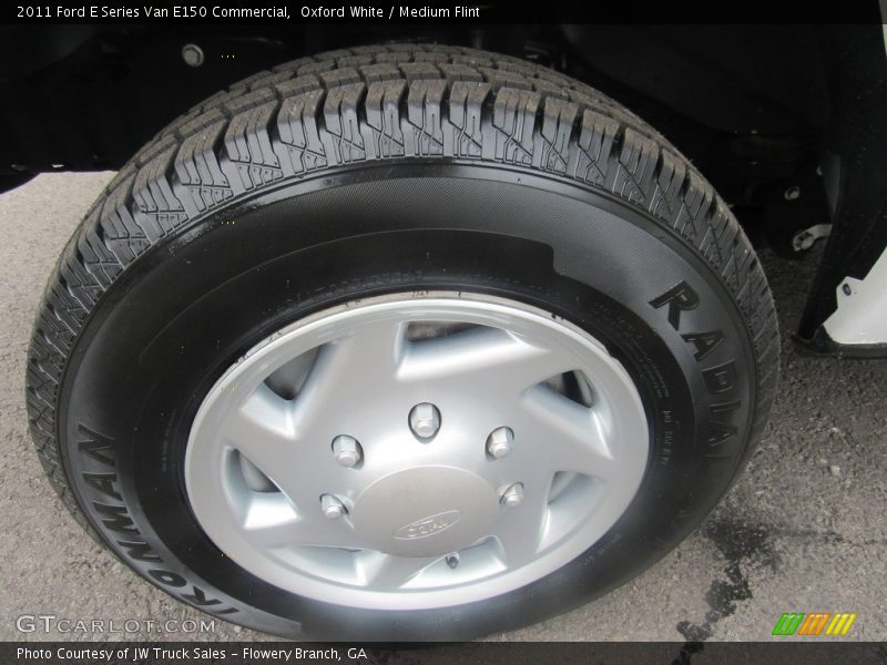 Oxford White / Medium Flint 2011 Ford E Series Van E150 Commercial