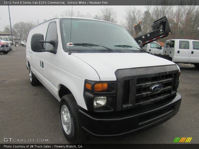 Oxford White / Medium Flint 2011 Ford E Series Van E150 Commercial