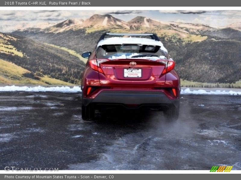 Ruby Flare Pearl / Black 2018 Toyota C-HR XLE