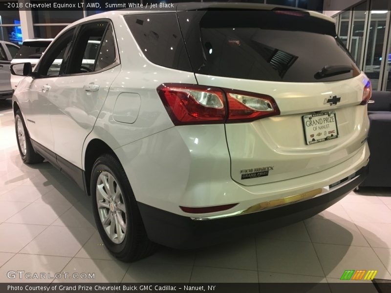 Summit White / Jet Black 2018 Chevrolet Equinox LT AWD