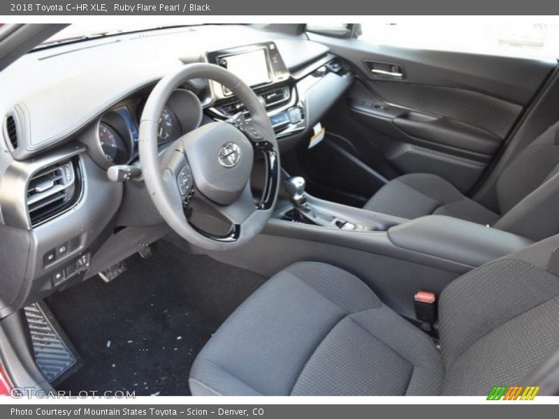 Ruby Flare Pearl / Black 2018 Toyota C-HR XLE