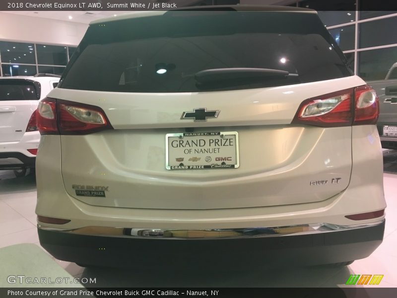 Summit White / Jet Black 2018 Chevrolet Equinox LT AWD