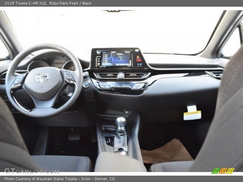Ruby Flare Pearl / Black 2018 Toyota C-HR XLE