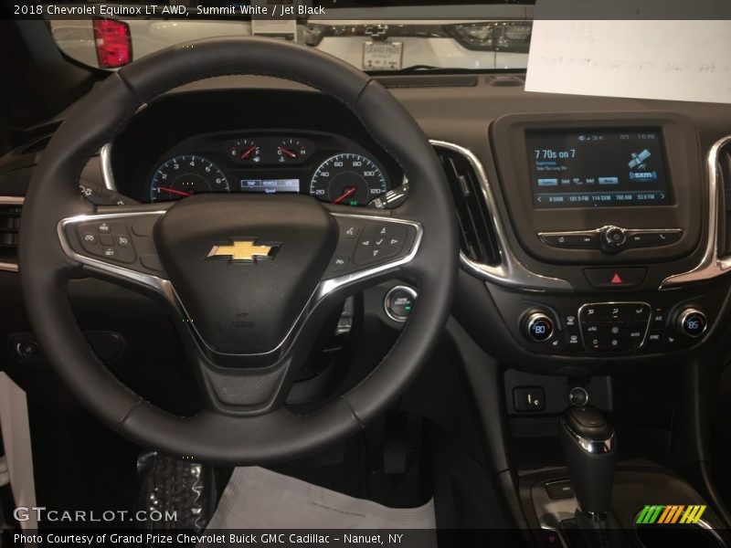 Summit White / Jet Black 2018 Chevrolet Equinox LT AWD